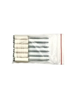 Комплект крепежа теплоизоляционных экранов, втулка керамическая