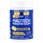 Natural Stacks, MagTech®, магний, со вкусом лимонада, 135 г (4,76 унции)