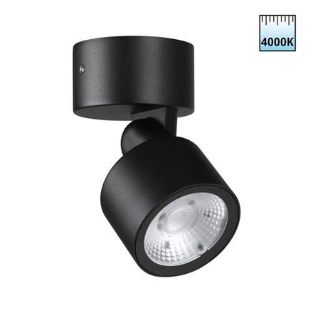 359587 STREET NT25 000 черный Светильник ландшафтный светодиодный IP65 LED 9W 4000К 100-240V FOCUS
