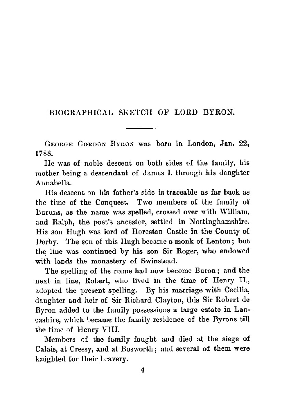 The prisoner of Chillon, Mazeppa, and other selections from Lord Byron | George Gordon Byron