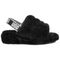Ugg Fluff Yeah Slide 'Black'
