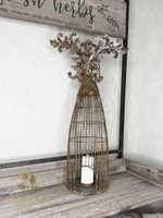 Декоративный подсвечник "Античный Ангел" 29x17x58 см