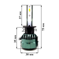 Светодиодные автомобильные LED лампы Takimi SOKOO H1 6500K 12/24V