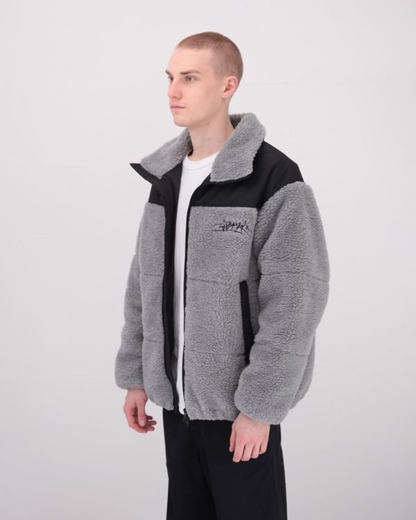 Куртка Downlight Sherpa Серая - фото 2