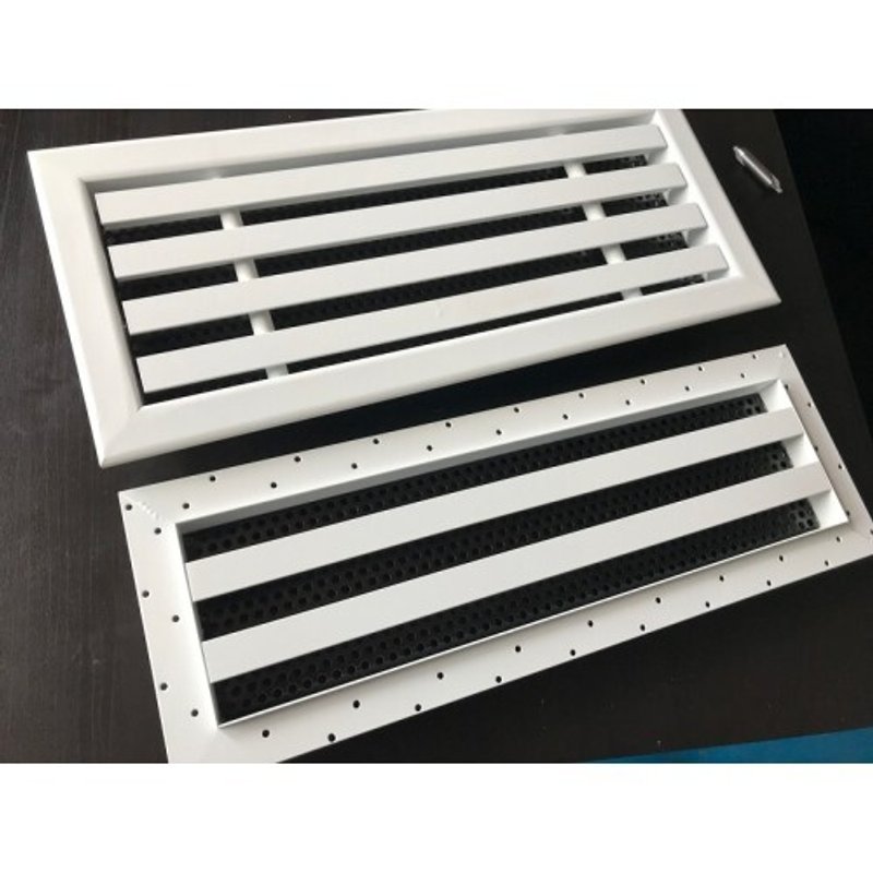 Щелевой диффузор скрытого монтажа LOOK-T с перфорацией