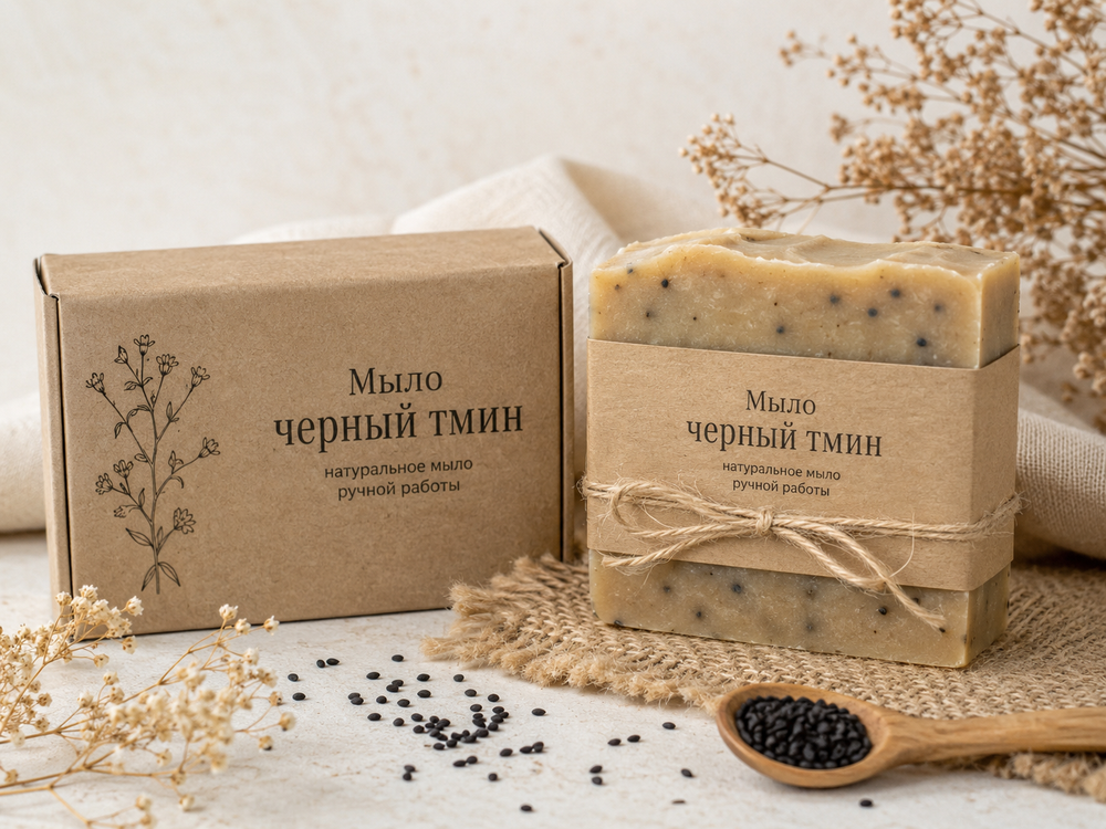 Мыло с чёрным тмином