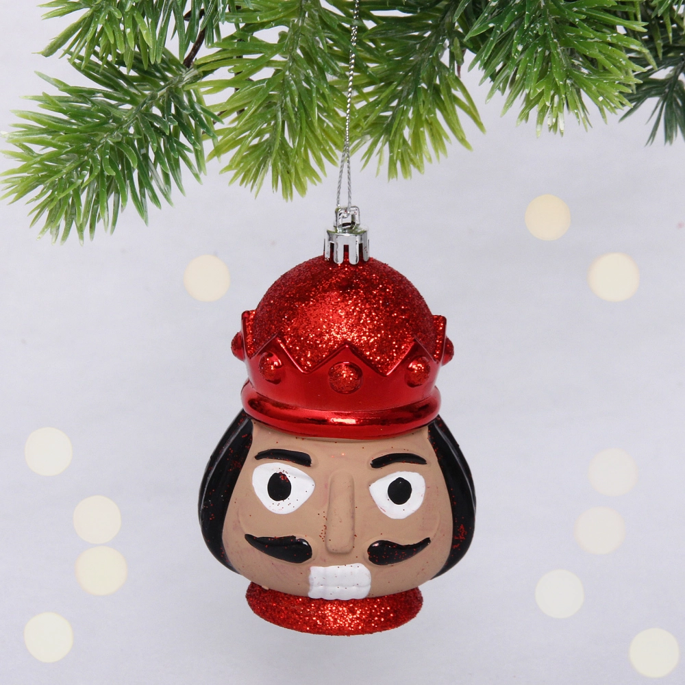 Елочная игрушка «Новогодний солдат» 7,5*7*11 см, красный