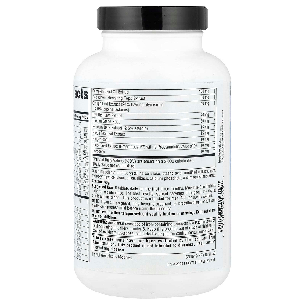 Source Naturals, Prosta-Response ™, 180 таблеток