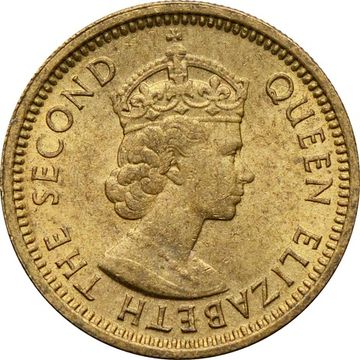 5 центов 1958-1967 Гонконг