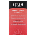 Stash Tea, черный чай, английский завтрак без кофеина, 18 чайных пакетиков, 36 г (1,2 унции)