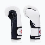 Боксёрские перчатки Fairtex Heavy Hitter's Mexican Style white/blue