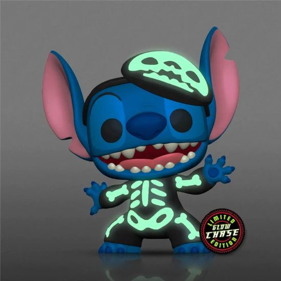 Фигурка Funko POP! Disney Lilo & Stitch Skeleton Stitch w/(GW) Chase (Exc) (1234) 66330