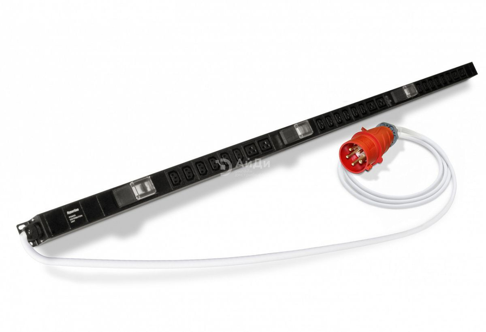 Блок распределения питания Hyperline SHE-30IEC-6BIEC-3B-3PVR