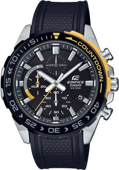 Японские наручные часы Casio Edifice EFR-566PB-1AVUEF с хронографом