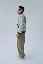 Бомбер VNVA бежевый