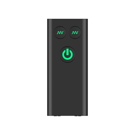 Черный вибростимулятор Nexus Bendz Prostate Edition - 14,1 см.