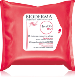 Bioderma Sensibio H2O - очищающие салфетки для чувствительной кожи /  25 szt.   / GTIN 3401528546112