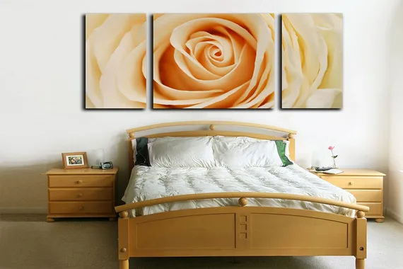 Модульная картина "Нежная роза"