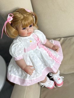 Кукла Реборн мягконабивная 45см (FA-935A1)