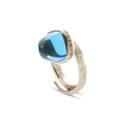 Кольцо Boccadamo Caleida KAN001DM  BL/G