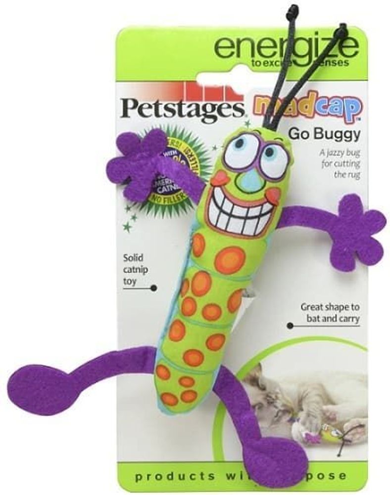 Petstages игрушка для кошек Madcap &quot;Жучок&quot; с кошачьей мятой
