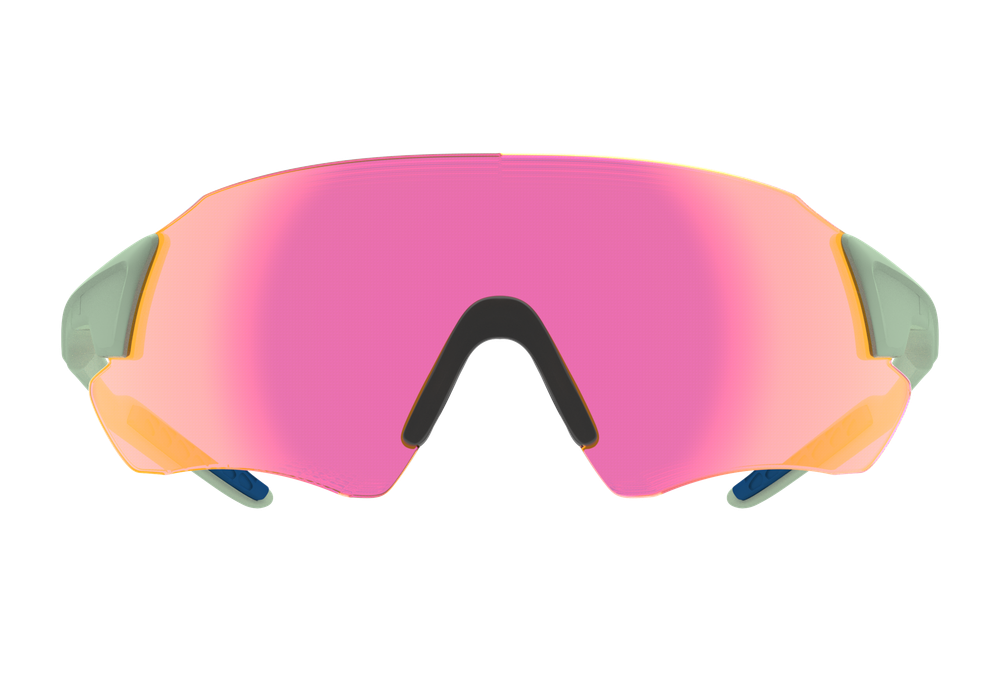 Спортивные очки 720armour Kamikaze + / Creamy Avocado / HC Red Orange Lens