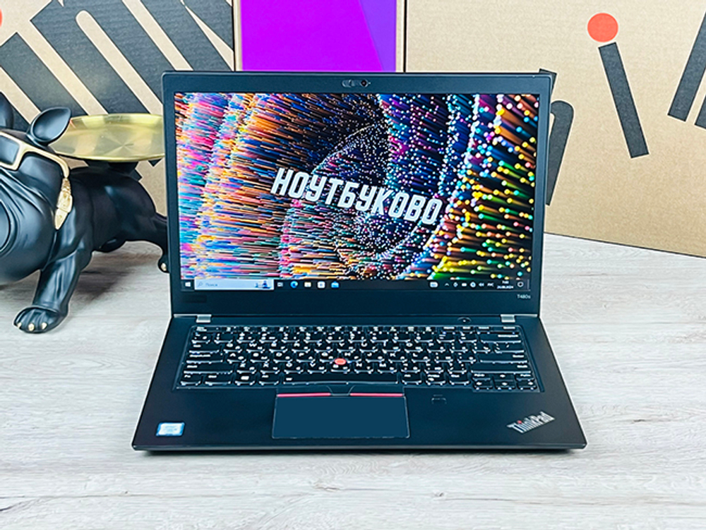 Ноутбук Intel LENOVO ThinkPad T480s, core i5-8350U, 14" 1920x1080 IPS Windows 10 Pro, черный
