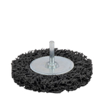 Щетка дисковая 100 мм для дрели, проволока пористый полимер-абразив Yoko