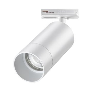 Трековый однофазный светильник 370860 белый Slim Novotech