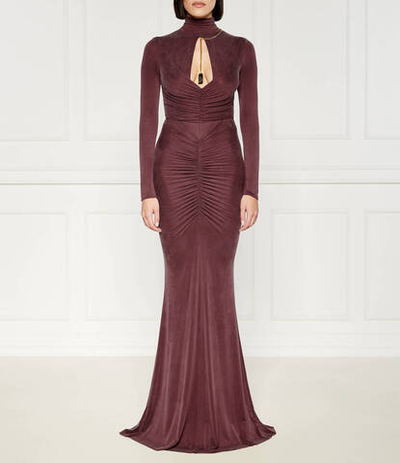 Платье Elisabetta Franchi - бордовый(AB61646E2)