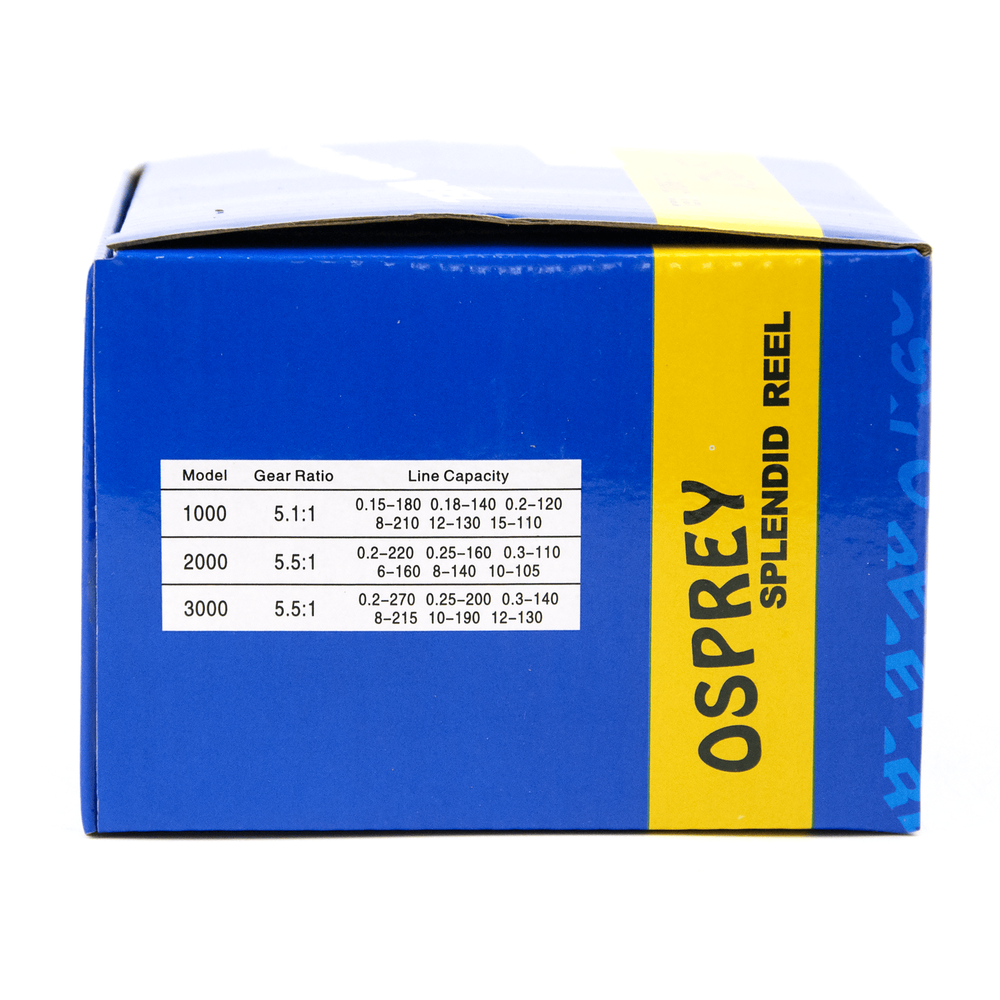 Катушка безынерционная Osprey DF (2000, 6BB, мет. шпуля)