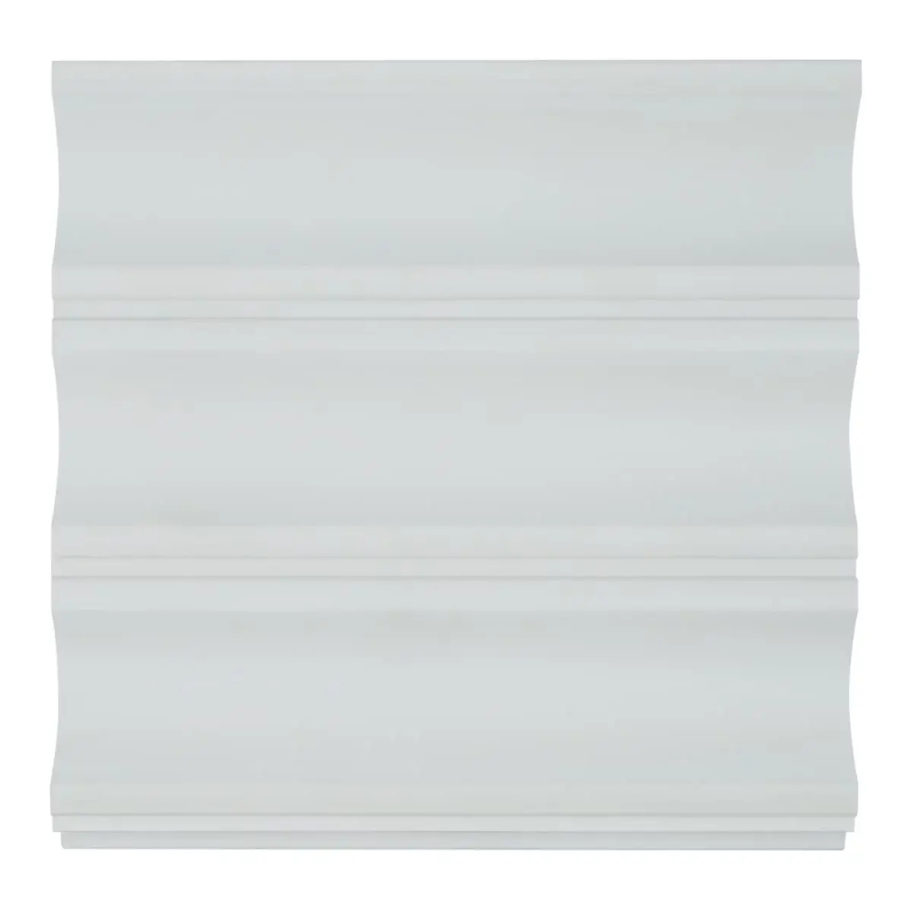 Панель вспененный полистирол 3D RAIL EAST Штиль Белая 120х2700 мм