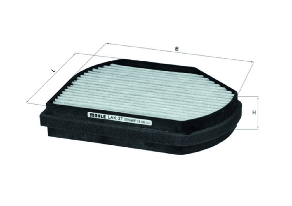 MAHLE - LAK37-MAH - Filter, cabin air