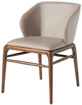 Стул CH16111 /4065 из экокожи цвета норки Испания 