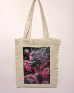 Сумка-шопер женская "Неоновый Пион"