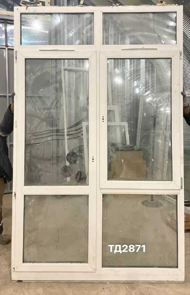 Дверь Пластиковая Б/У 260(в) х 166(ш) (Балконный Блок)