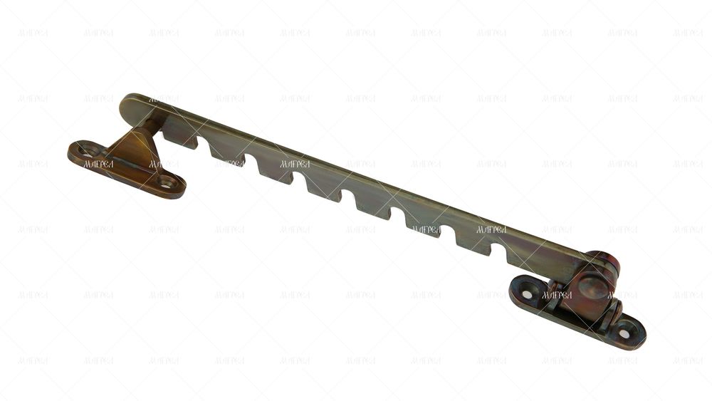 Бронзовая гребенка 210 мм стопор окна