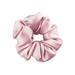 Шелковая резинка средняя, розовая