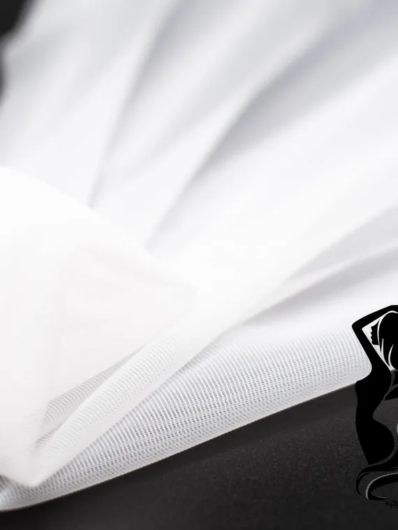 Неэластичная сетка Lauma, арт. 387, белый 001