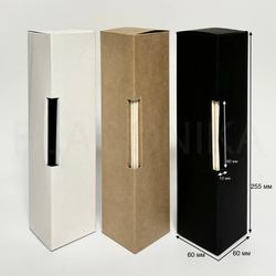 Коробка №3-П 60*60*255 мм для диффузора ТК ЧЕРНЫЙ