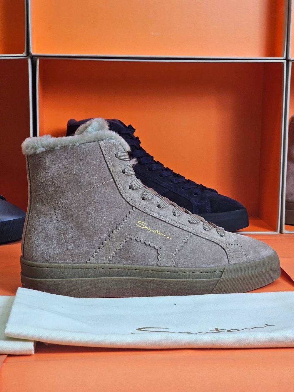 Кеды Santoni