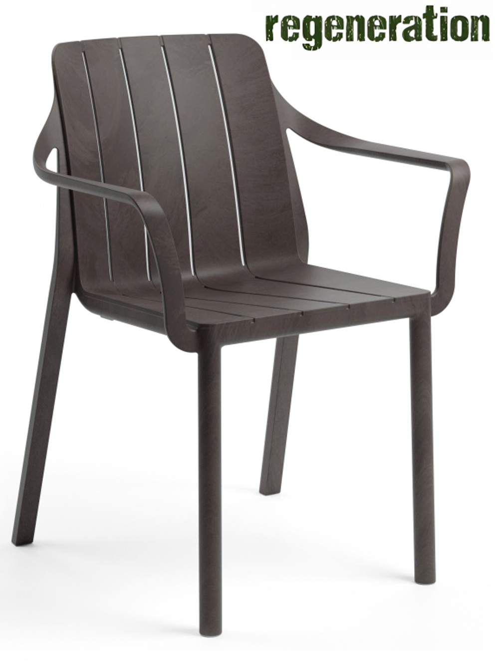 Кресло пластиковое Nardi Tiberina, терра