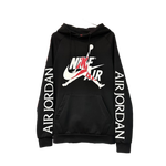Jordan Black Big Logo Hoodie