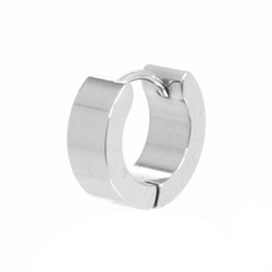 Серьга серебристая 5 мм