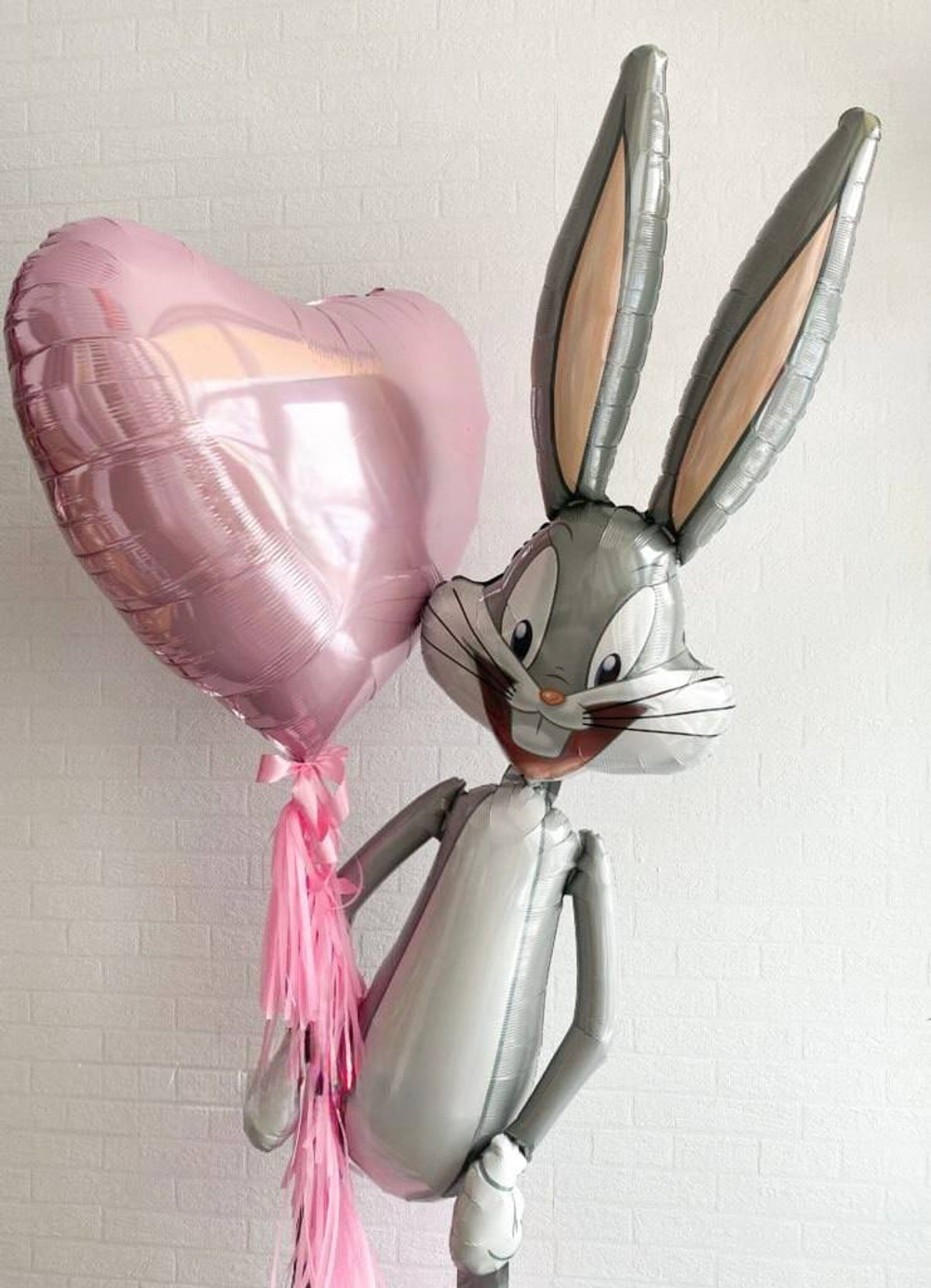 Сет шаров «Бакс Банни и поцелуй»