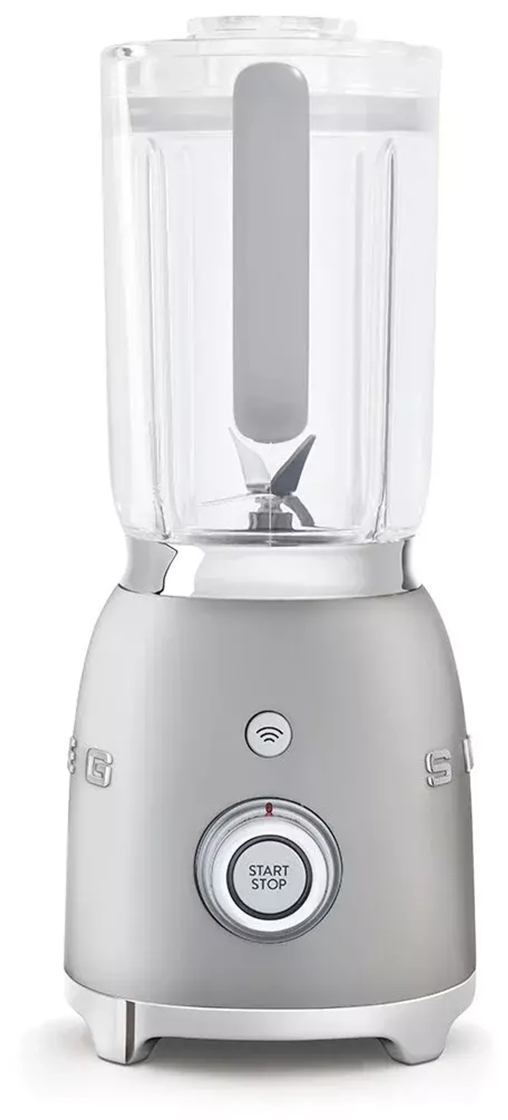 Стационарный блендер Smeg BLF01SVEU, серебристый