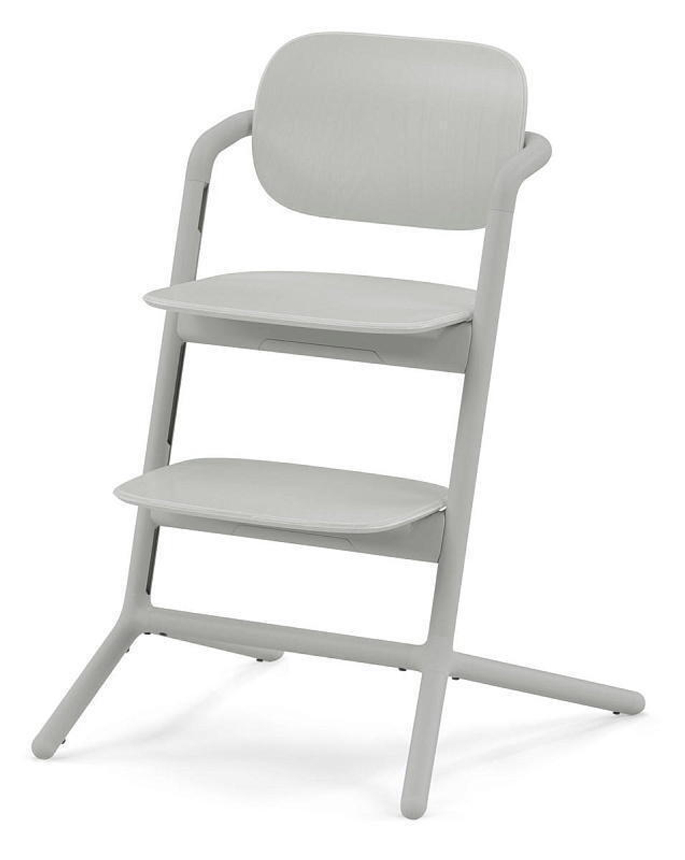 Стульчик для кормления Cybex Lemo 4 в 1 с мягкими чехлами Comfort Inlay Suede Grey/Stunning Black