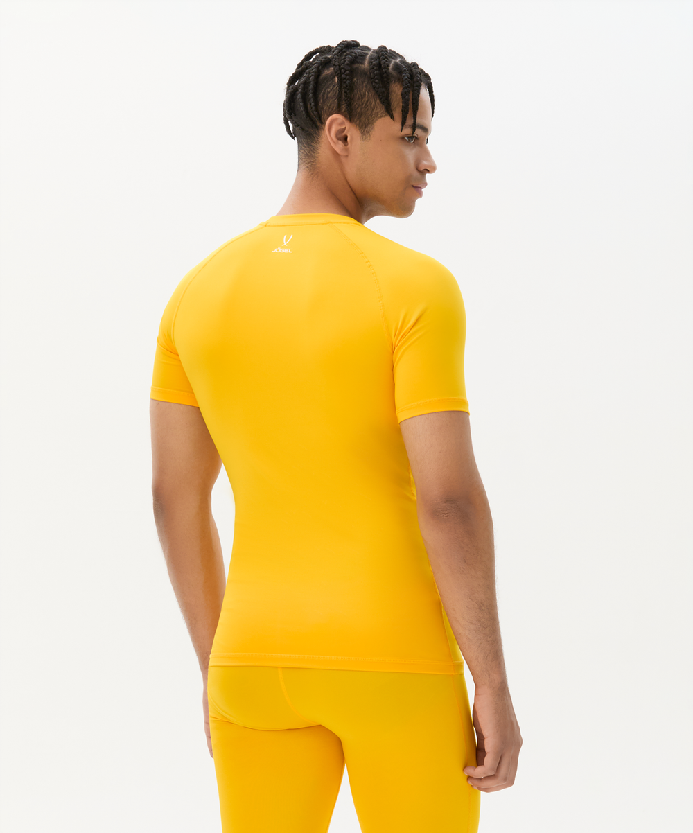 Футболка компрессионная с коротким рукавом CAMP PerFormDRY Baselayer SS Tee, желтый