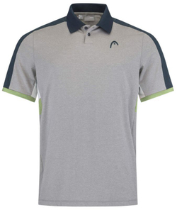 Мужское теннисное поло Head Padel Tech Polo Shirt - light green