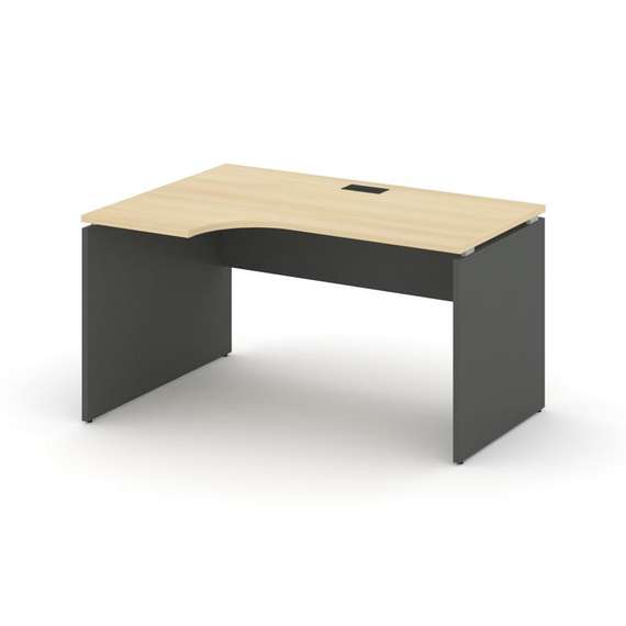 Стайл Проджект Стол рабочий эргоном. SN-D.SPA-011(L) 1380*700/980*750